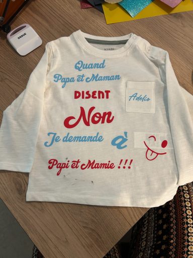 tee-shirt enfant
